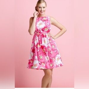 Lilly Pulitzer Eryn Dress Cherry Begonia 8